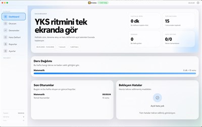 YKS Kronos çalışma paneli